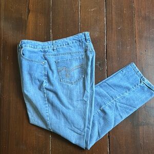 Bandolino Blue Boyfriend Jeans Casual Style